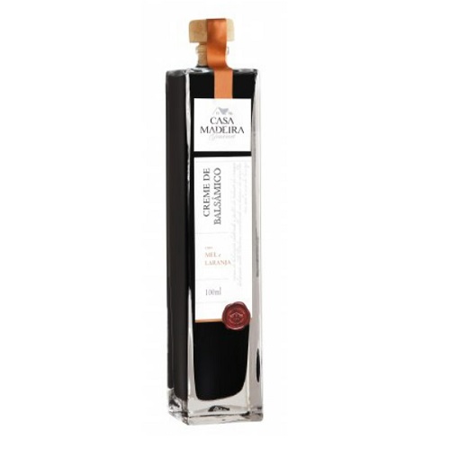 Creme de Balsâmico Mel e Laranja Casa Madeira 100g Creme de Balsâmico Mel e Laranja Casa Madeira 100g
