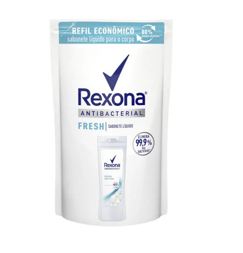 Sabonete Líquido Antibacterial Fresh Refil Rexona 200ml Sabonete Líquido Antibacterial Fresh Refil Rexona 200ml