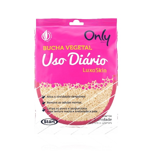 Bucha para banho uso diário Luxos skin Olny Azulim Bucha para banho uso diário Luxos skin Olny Azulim