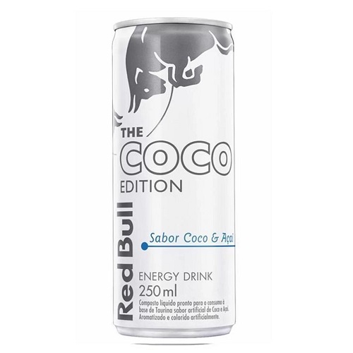 Energético Energy Drink Coco e Açaí Red Bull 250ml Energético Energy Drink Coco e Açaí Red Bull 250ml
