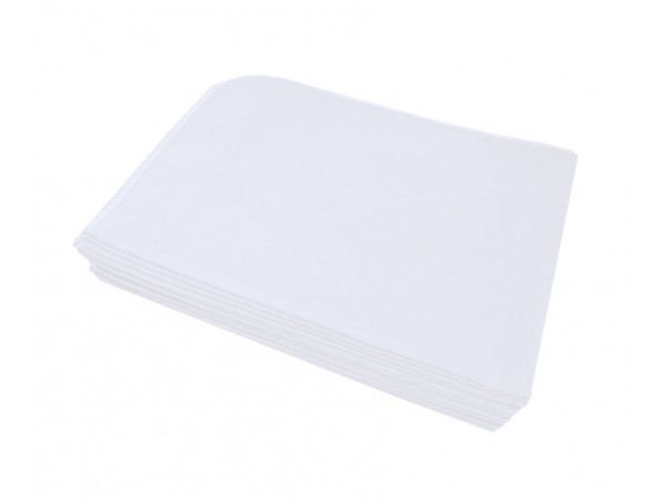 Flanela branca 30 x50 cm  nobre Sagatextil 