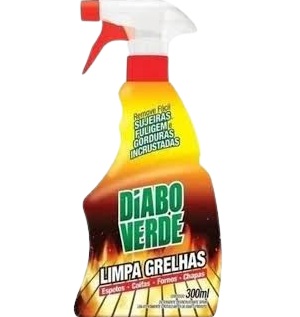 Diabo Verde Limpa Grelhas Spray 300ml