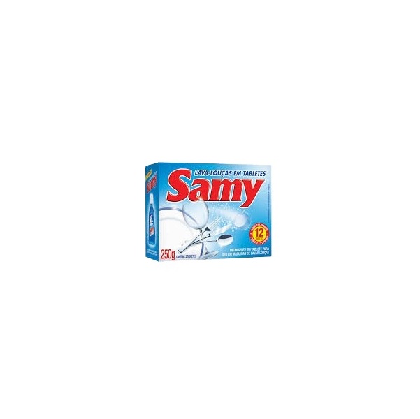 Lava-Louças em Tabletes Samy 250g Lava-Louças em Tabletes Samy 250g