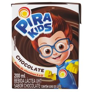 Achocolatado Pirakids Piracanjuba 200ml. Achocolatado Pirakids Piracanjuba 200ml.