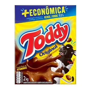 Achocolatado Toddy Original 1,8kg. Achocolatado Toddy Original 1,8kg.