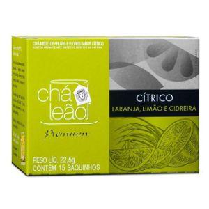 Chá citrico laranja, maracujá e cidreira Leão 22,5g.